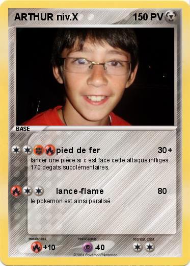 Pokemon ARTHUR niv.X