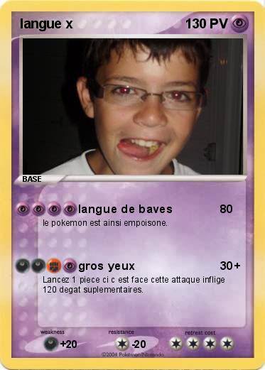Pokemon langue x