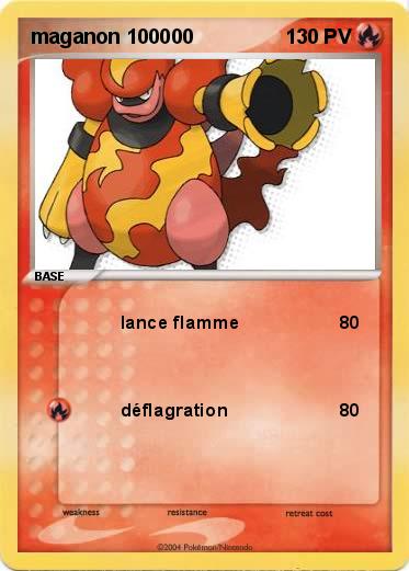 Pokemon maganon 100000