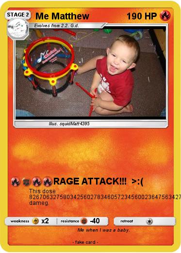 Pokemon Me Matthew