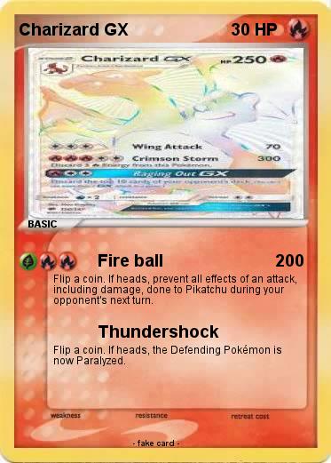 Pokemon Charizard GX