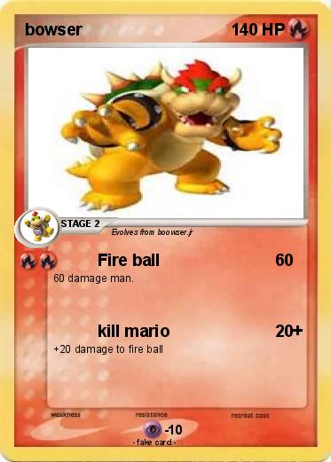 Pokemon bowser