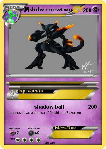 Pokemon shdw mewtwo