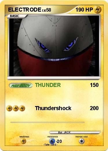 Pokemon ELECTRODE