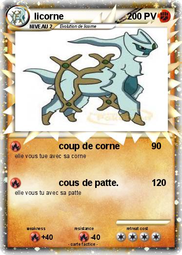 Pokemon licorne
