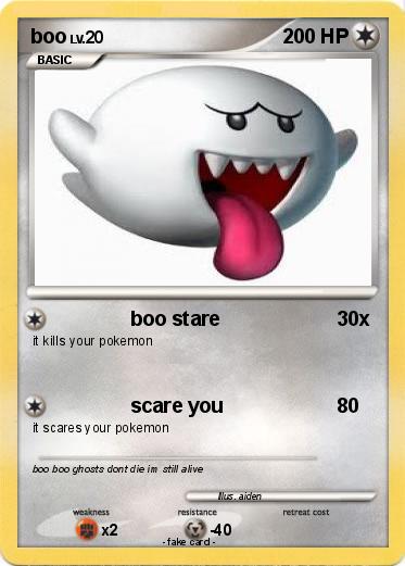 Pokemon boo
