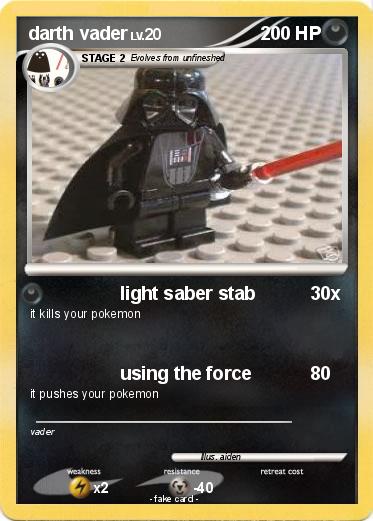 Pokemon darth vader