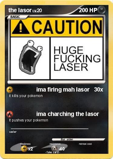 Pokemon the lasor