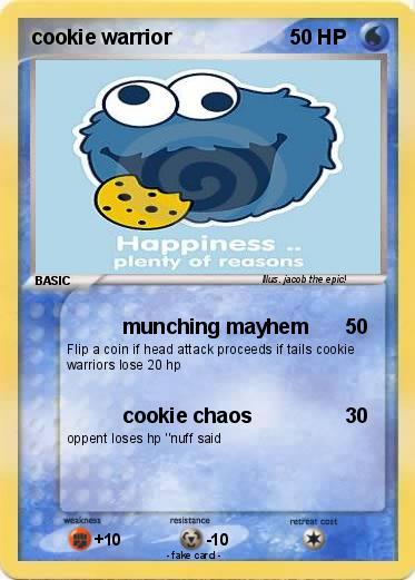 Pokemon cookie warrior