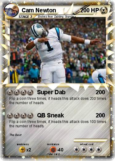 Pokemon Cam Newton