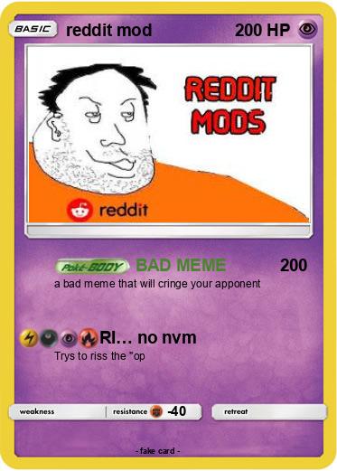 Pokemon reddit mod
