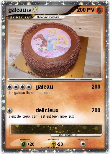 Pokemon gateau