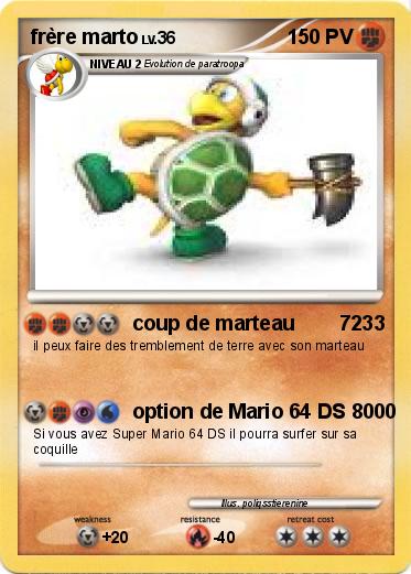 Pokemon frère marto