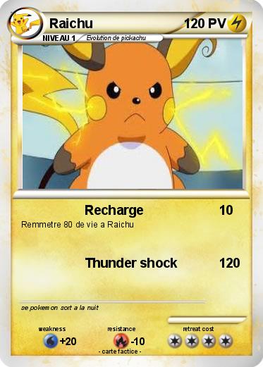 Pokemon Raichu
