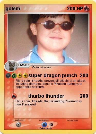 Pokemon golem
