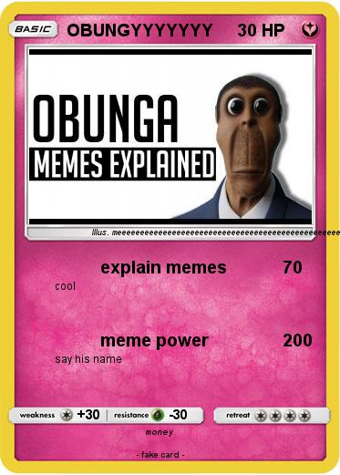 Pokemon OBUNGYYYYYYY