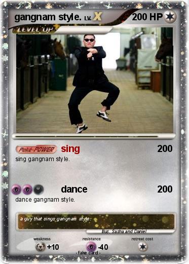 Pokemon gangnam style.