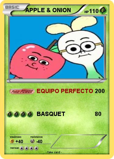 Pokemon APPLE & ONION