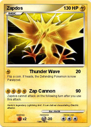 Pokemon Zapdos