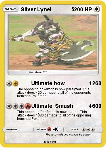 Pokemon Silver Lynel              5