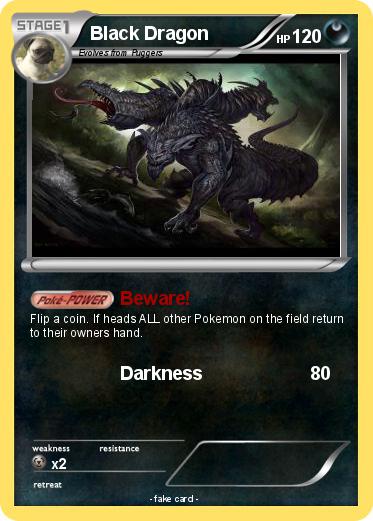 Pokemon Black Dragon
