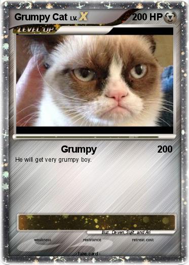 Pokemon Grumpy Cat
