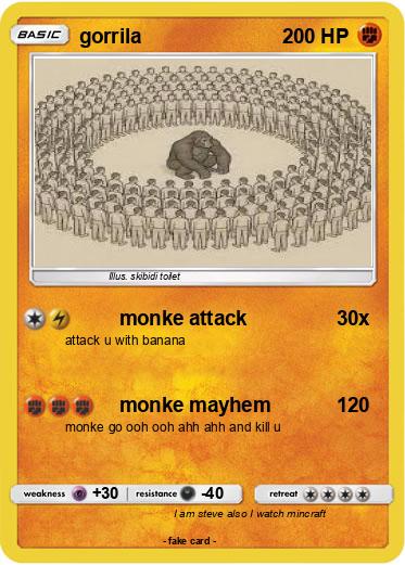 Pokemon gorrila