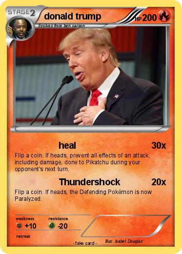 Pokemon donald trump