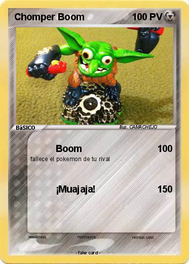 Pokemon Chomper Boom