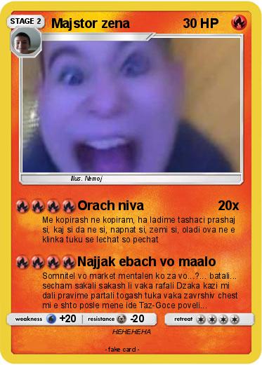 Pokemon Majstor zena