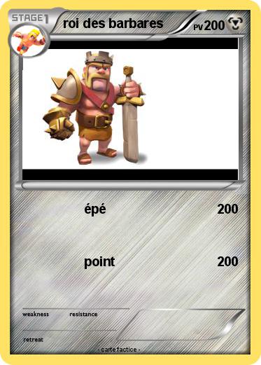 Pokemon roi des barbares