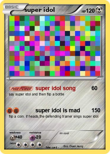 Pokemon super idol