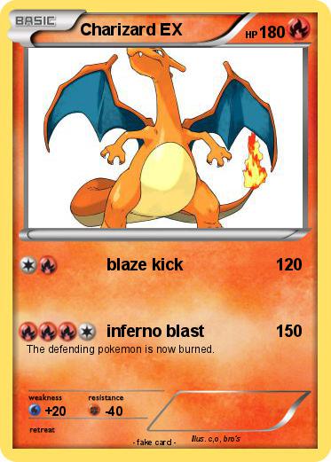 Pokemon Charizard EX