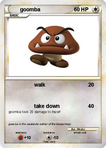 Pokemon goomba