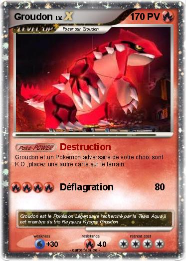 Pokemon Groudon