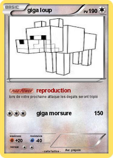 Pokemon giga loup