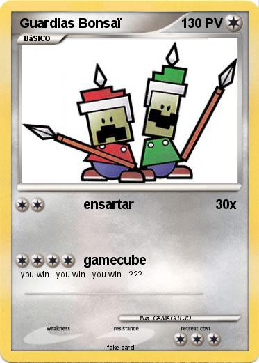 Pokemon Guardias Bonsaï