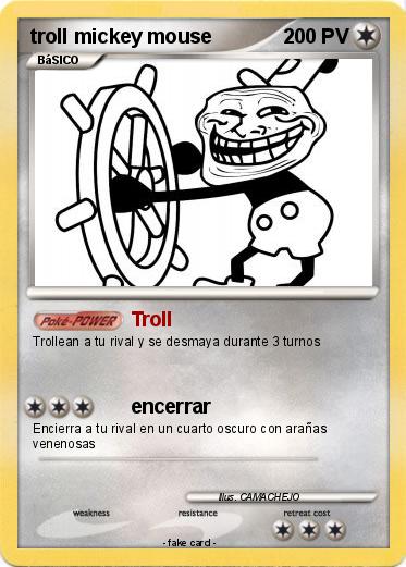 Pokemon troll mickey mouse