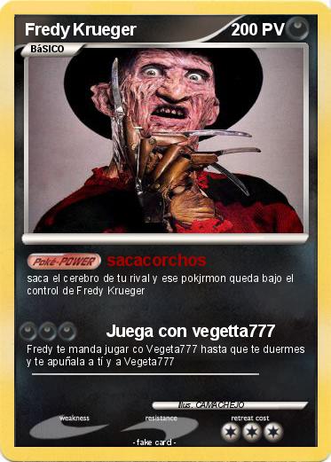 Pokemon Fredy Krueger