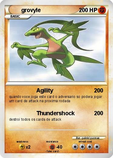 Pokemon grovyle