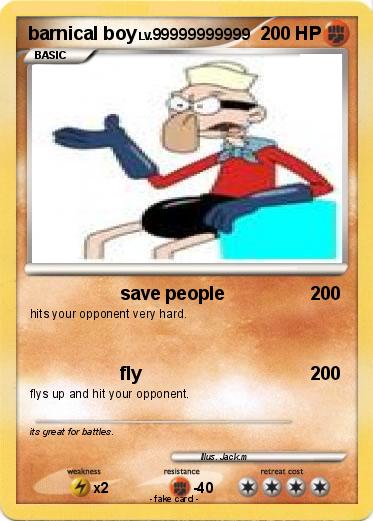 Pokemon barnical boy