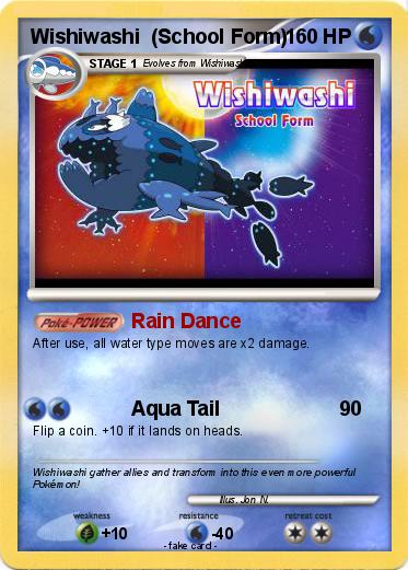Pokemon Wishiwashi  (School Form)
