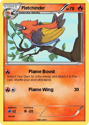 Pokemon Fletchinder