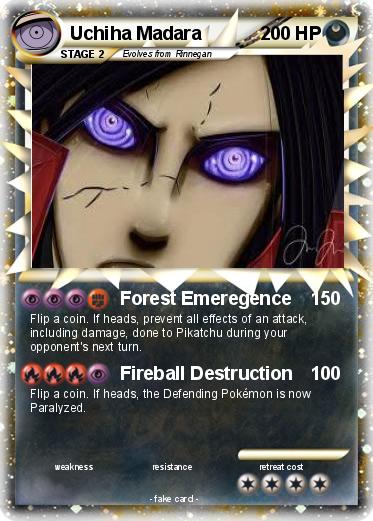 Pokemon Uchiha Madara