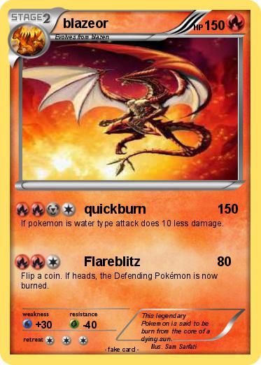 Pokemon blazeor