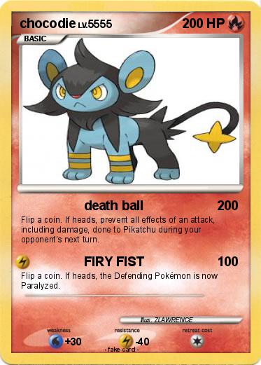Pokemon chocodie