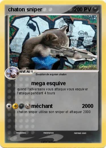 Pokemon chaton sniper