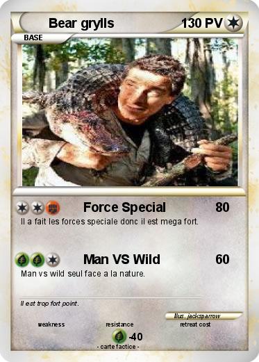 Pokemon Bear grylls