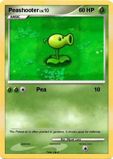 Pokemon Peashooter