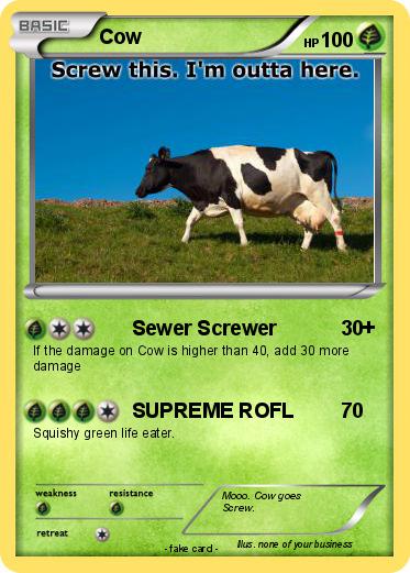 Pokemon Cow